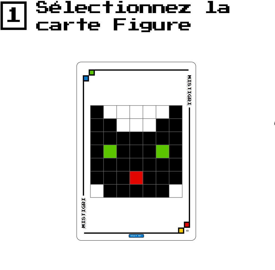 piXLbloc - sélectionnez la carte Figure